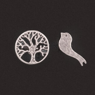 Δαχτυλίδι Δέντρο της Ζωής & Πουλάκι