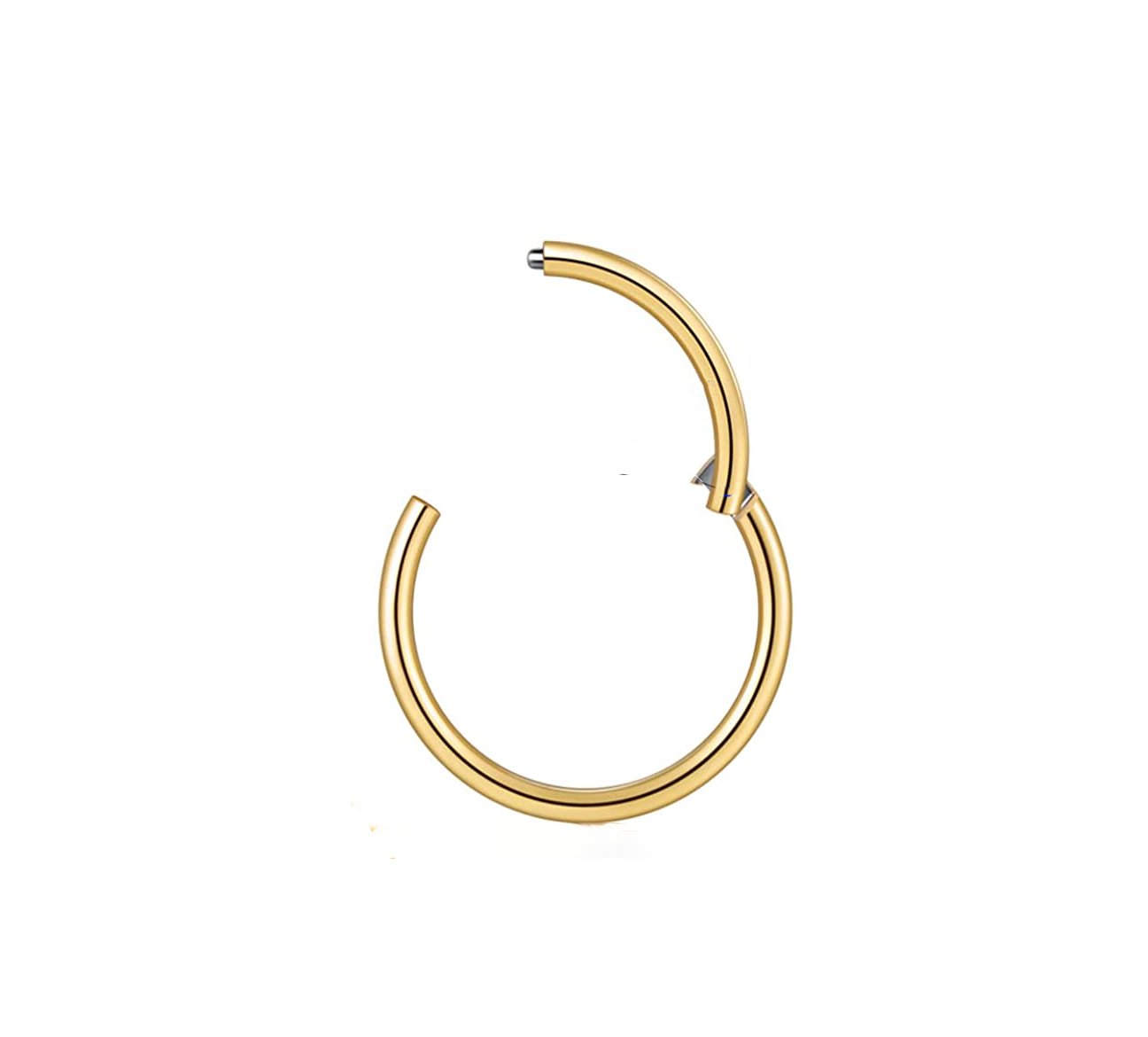 Segment Ring Piercing Clicker  – Χρυσό Κρικάκι με μεντεσέ