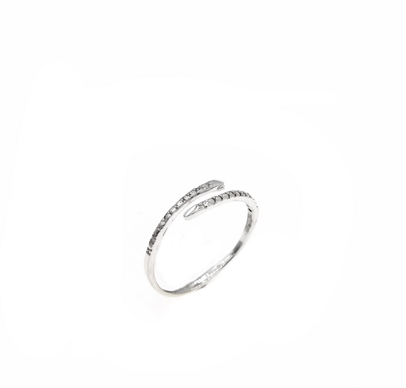 Δαχτυλίδι Ασημένιο 925 Στριφτό 3mm Οξυντέ