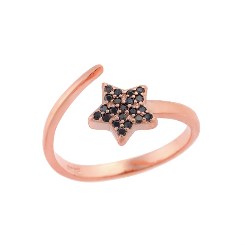 Δαχτυλίδι Chevalier  Silver 925 Rose Gold Plated