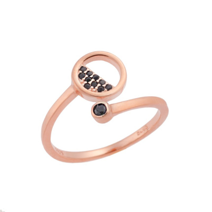 Δαχτυλίδι Chevalier  Silver 925 Rose Gold Plated