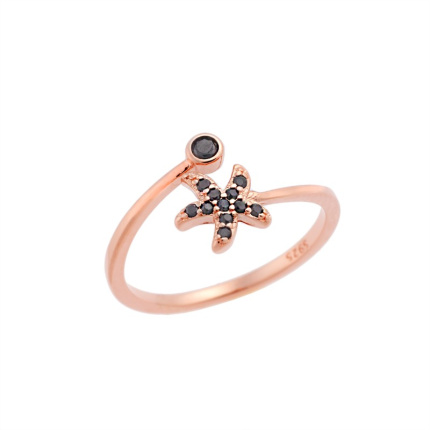 Δαχτυλίδι Chevalier  Silver 925  Rose Gold Plated