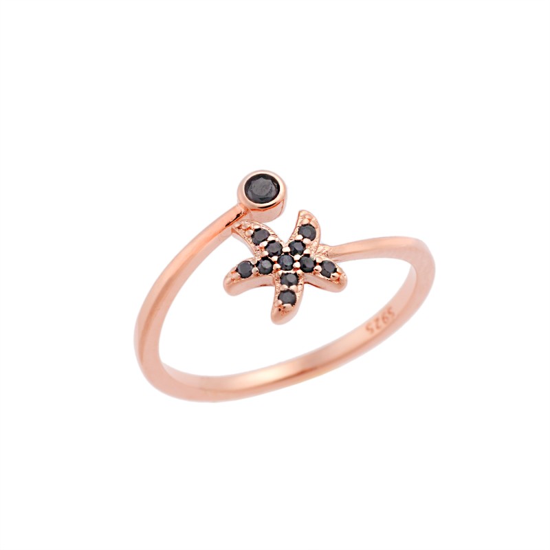 Δαχτυλίδι Chevalier  Silver 925  Rose Gold Plated